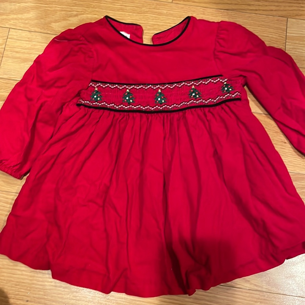 Corduroy Christmas dress